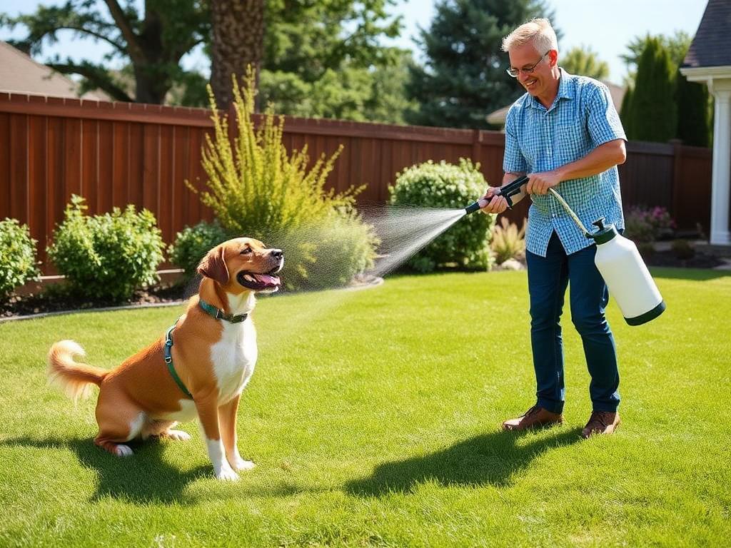 Pet-friendly yard deodorizer