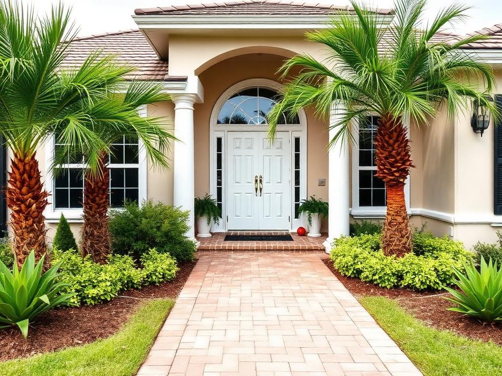 Entryway & walkway refresh